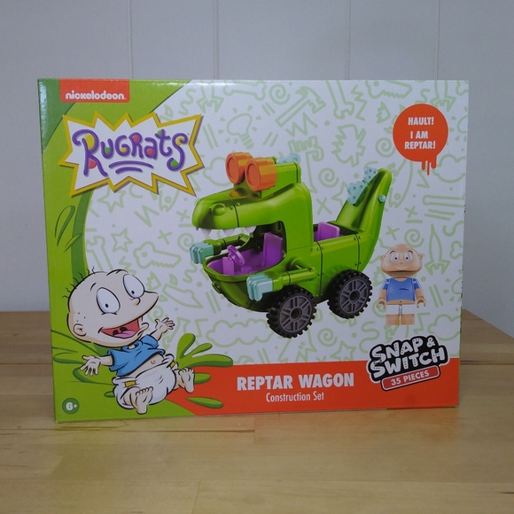 Nickelodeon Toys Nickelodeon Rugrats Reptar Wagon Lego Like 
